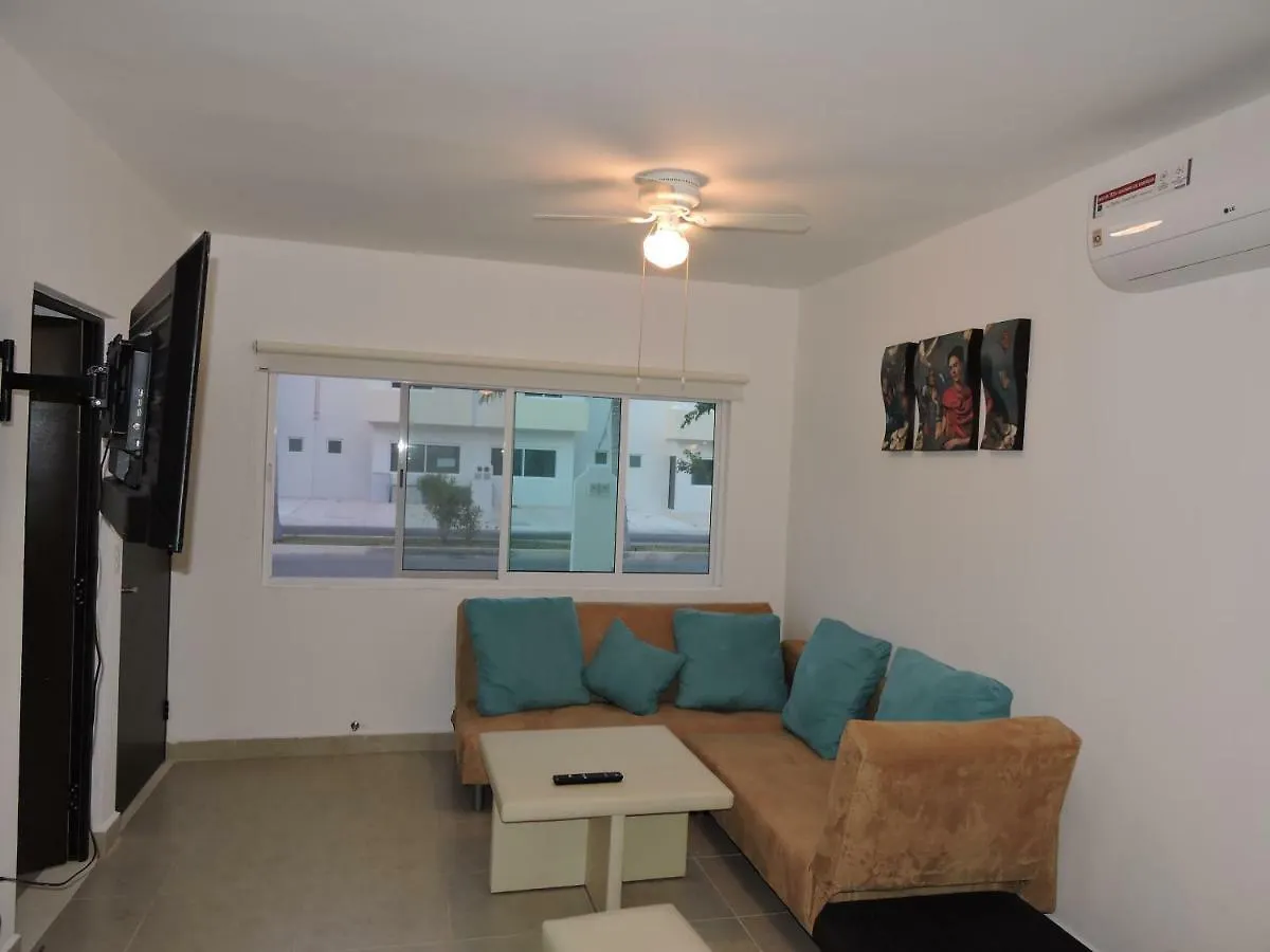 Casa Acogedora Rivera Maya Playa del Carmen Feriehus